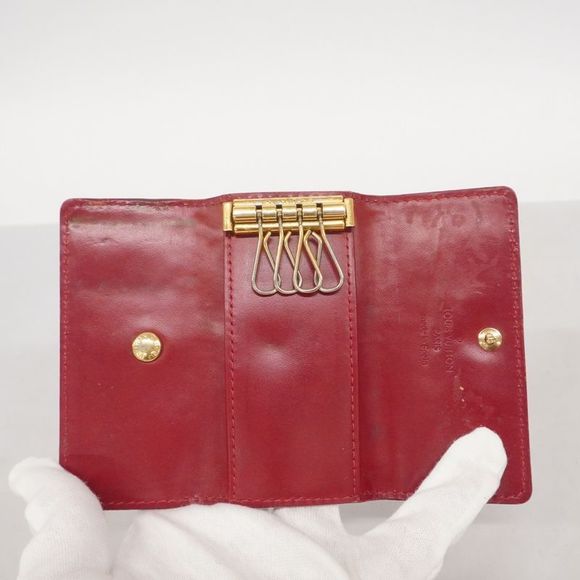 Louis Vuitton Key Case Vernis Multicles 4 M91976 Pomme D'amour Women's - Picture 3 of 10